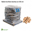 Ballot de bois bûches 30cm (1.45 stère)