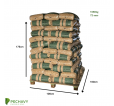 Hà Légne Vert - Palette (72 sacs de 15kg)