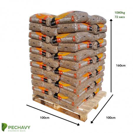 Crépito - Palette (72 sacs de 15kg)