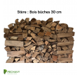 STERE - Bois bûches 30 cm