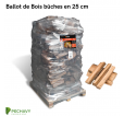 Ballot de Bois bûches 25 cm (1.60 stère)