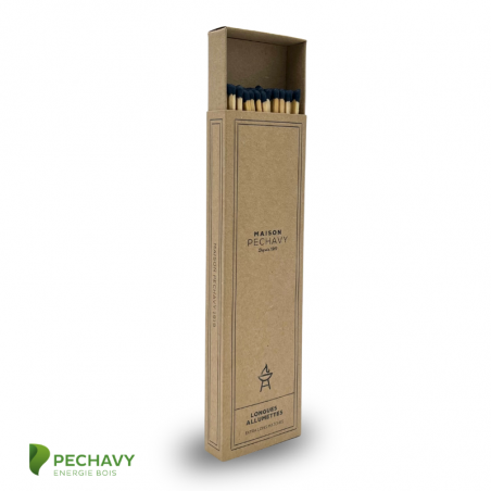 longues allumettes pour barbecue brasero cheminée bougie photophore Maison Péchavy - Pechavy Energie Bois