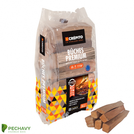 Bois bûches spécial cuisson, bois de hêtre et certifiés Bois de France.