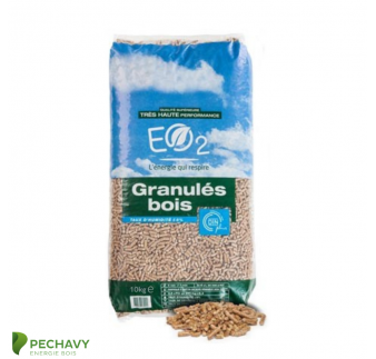 sac de granulés de bois EO2 en 10kg