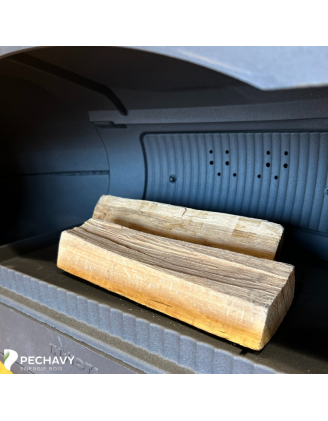 Ballot de Bois bûches étuvés pour le chauffage de votre habitation. Mélanges de chêne, charme et hêtre en 25cm.