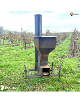 Granulés de bois déclassés pour lutte antigel des vignes, cultures et vergers agricoles.