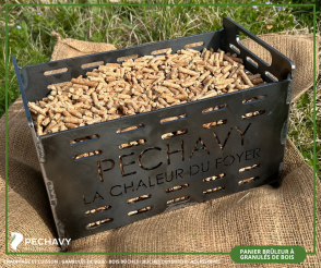 Panier brûleur à pellets Péchavy : profitez des granulés de bois dans votre appareil à bois