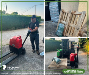 Recyclage sacs plastiques granulés de bois – Recyclage sacs de pellets – Emballage sacs plastiques granulés, peuvent-ils être recyclés ?