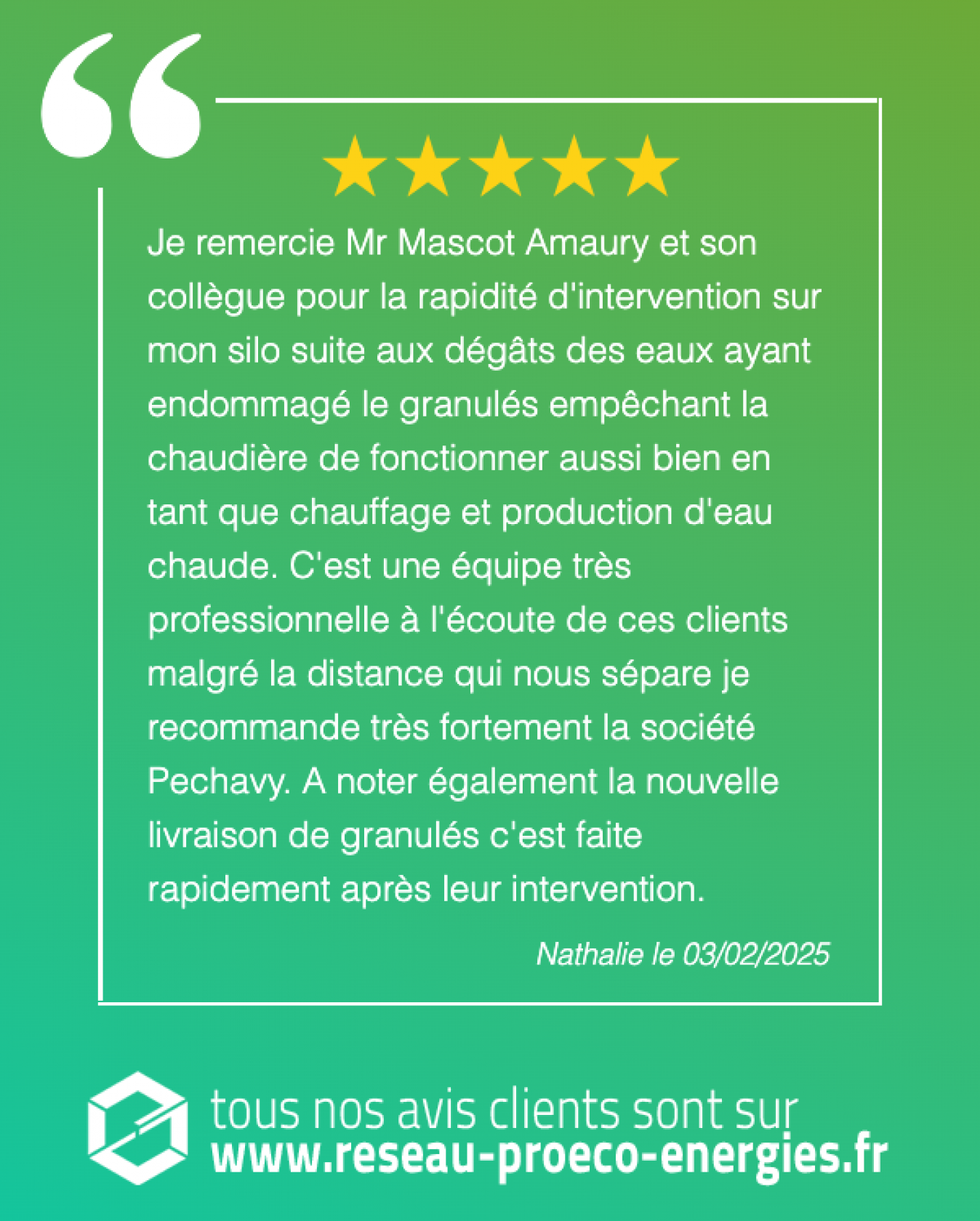 [ Avis client ] 