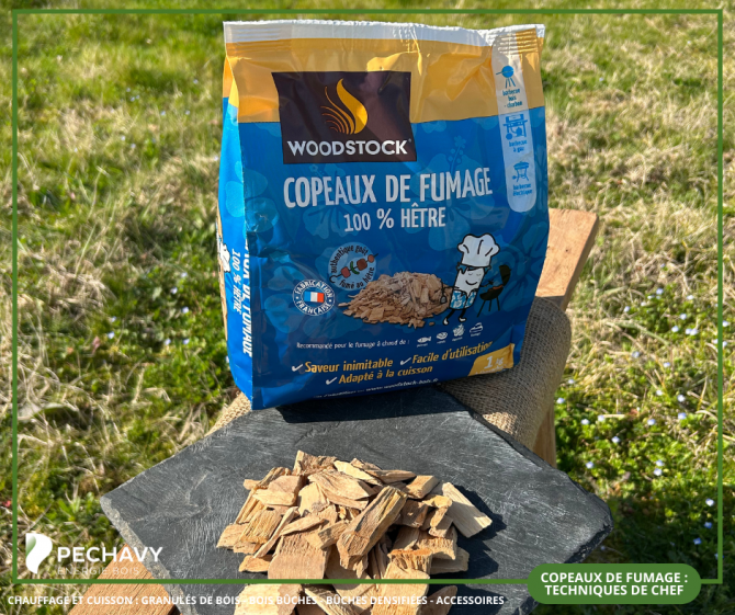 Copeaux de fumage Woodstock : la technique des chefs enfin accessible à la maison !