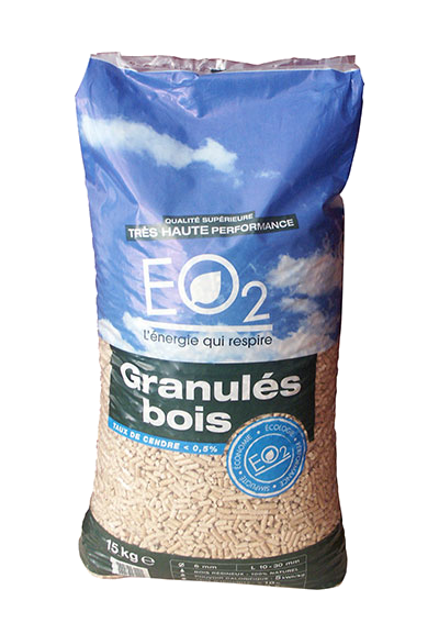 01 PALETTE DE PELLETS BOIS PIVETEAU (66 sacs) – BDC Pellets